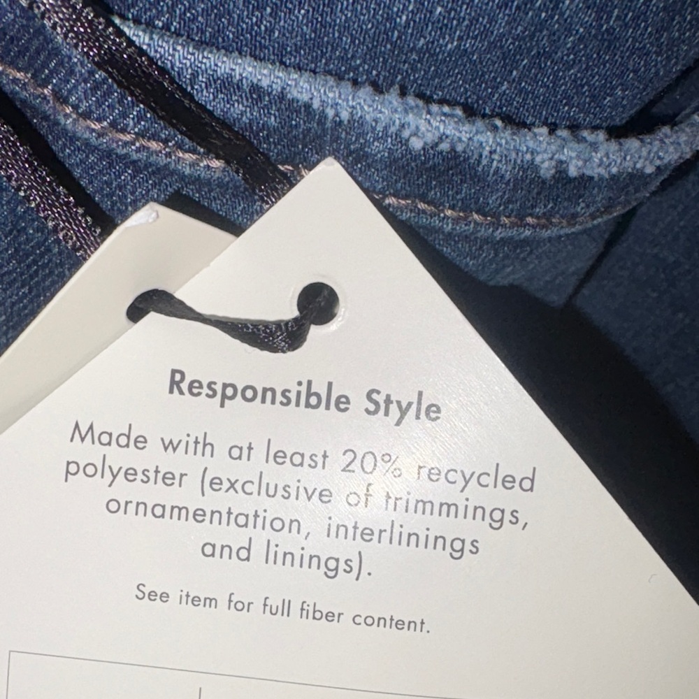 Ava & Viv Dark wash Blue High Rise skinny jeans new - Picture 5 of 7